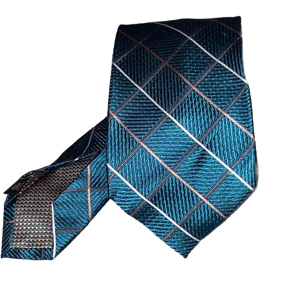 Michelsons Of London Tie Seven Fold 100% Finest Silk Gold Premium Edition Rare